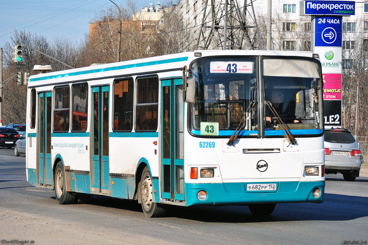 Нижегородская область, ЛиАЗ-5256.26 № 62269