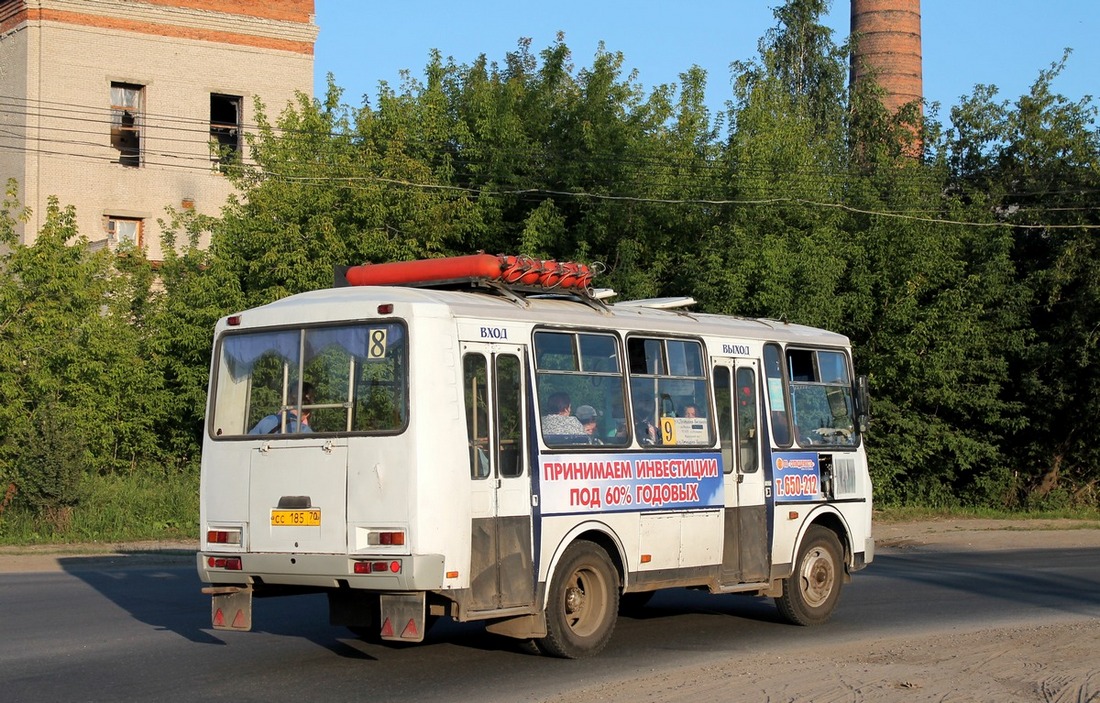 Томская вобласць, ПАЗ-32054 № СС 185 70