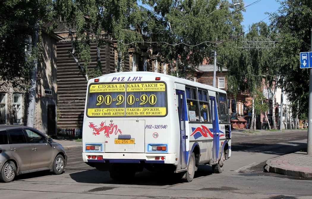 Томская область, ПАЗ-32054 № СС 254 70