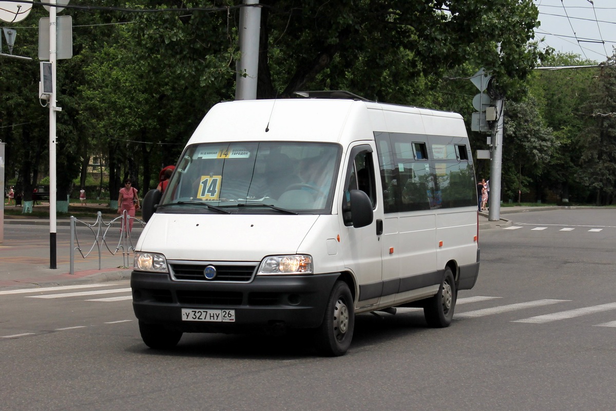 Ставропольский край, FIAT Ducato 244 [RUS] № У 327 НУ 26