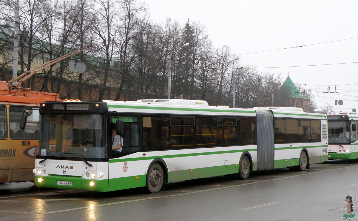 Nizhegorodskaya region, LiAZ-6213.22 # 22611; Nizhegorodskaya region — Presentation of new buses  LiAZ-6213.22 (13 november 2014)