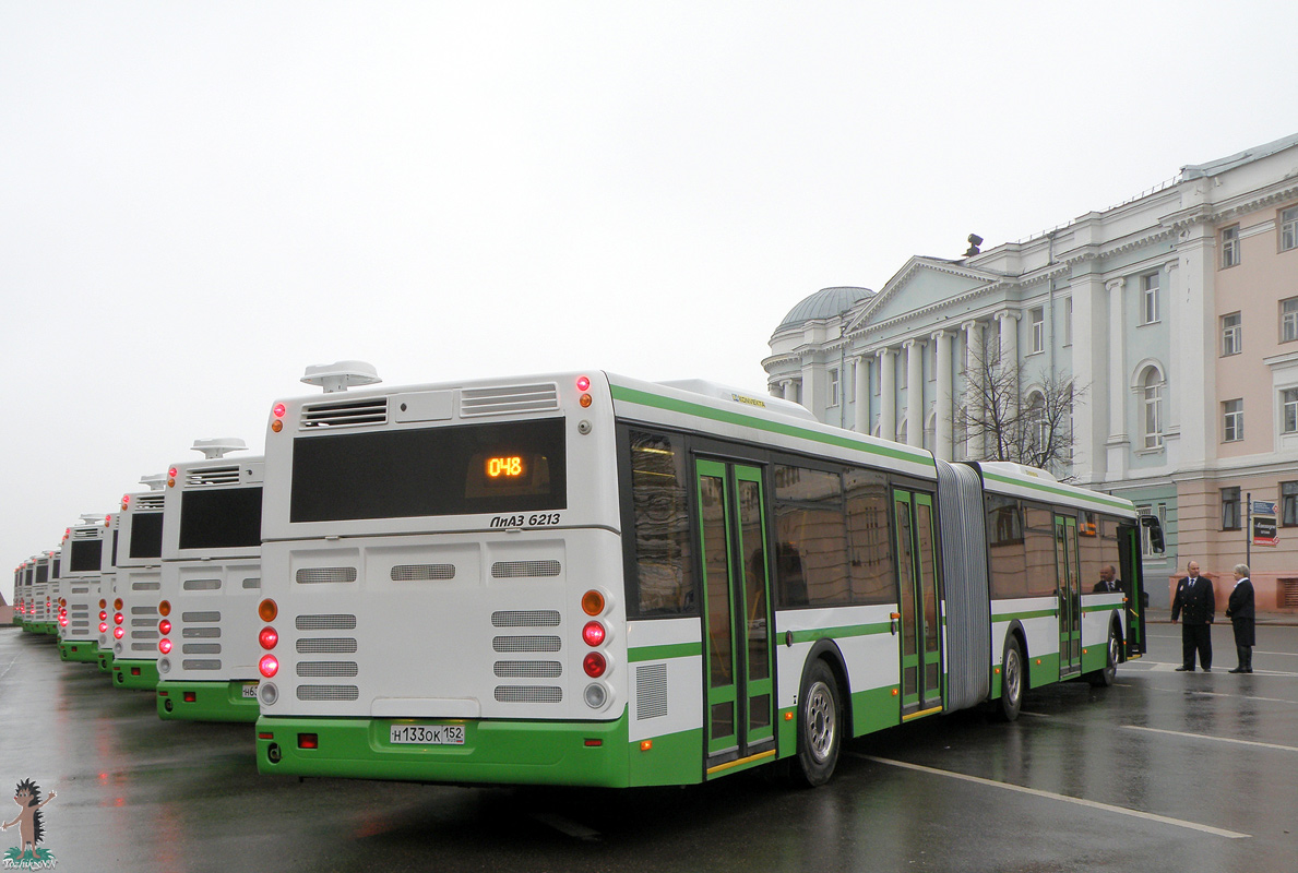 Nizhegorodskaya region, LiAZ-6213.22 Nr. 21601; Nizhegorodskaya region — Presentation of new buses  LiAZ-6213.22 (13 november 2014)