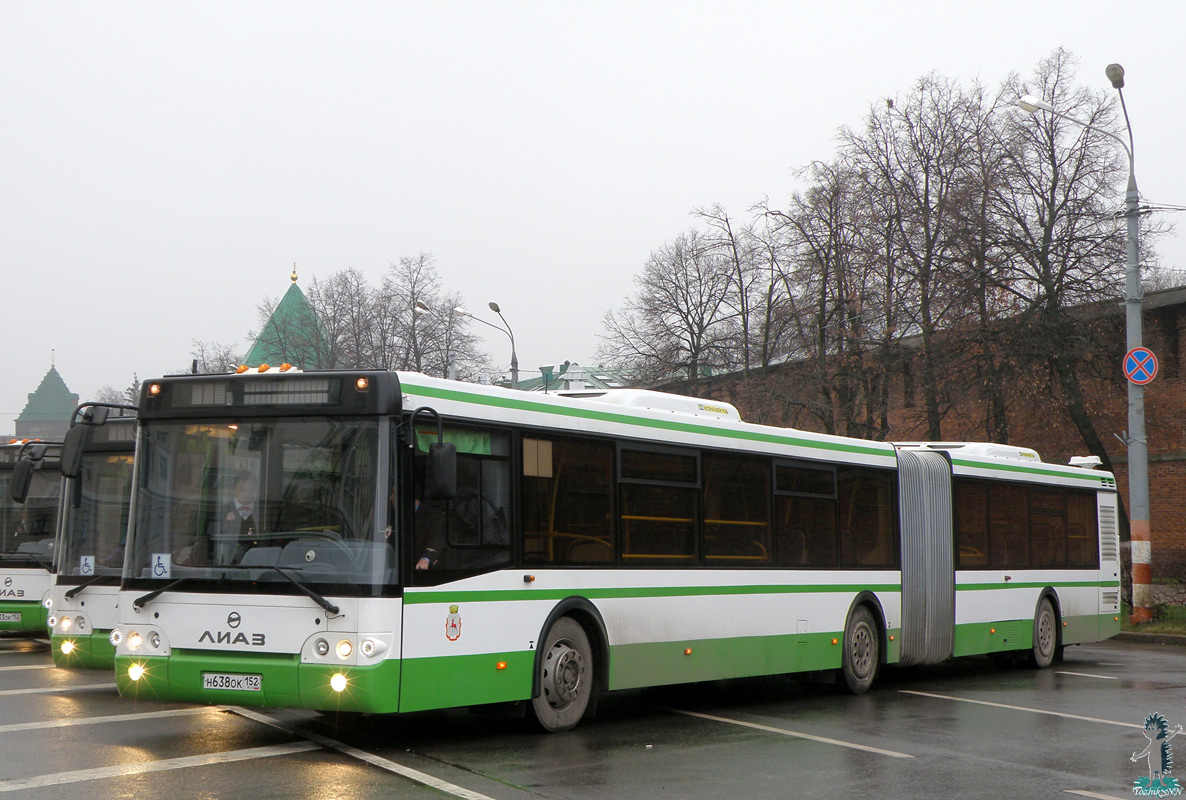 Nizhegorodskaya region, LiAZ-6213.22 č. 23627; Nizhegorodskaya region — Presentation of new buses  LiAZ-6213.22 (13 november 2014)