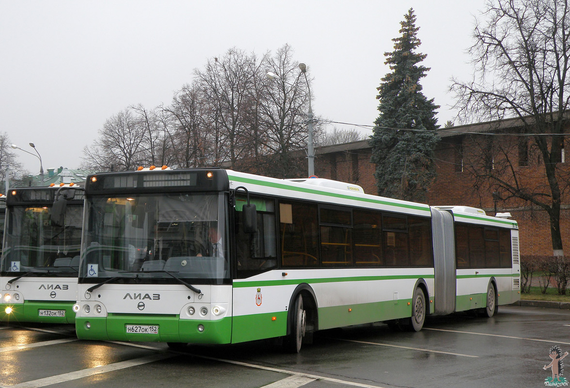Nyizsnyij Novgorod-i terület, LiAZ-6213.22 sz.: 22615; Nyizsnyij Novgorod-i terület — Presentation of new buses  LiAZ-6213.22 (13 november 2014)
