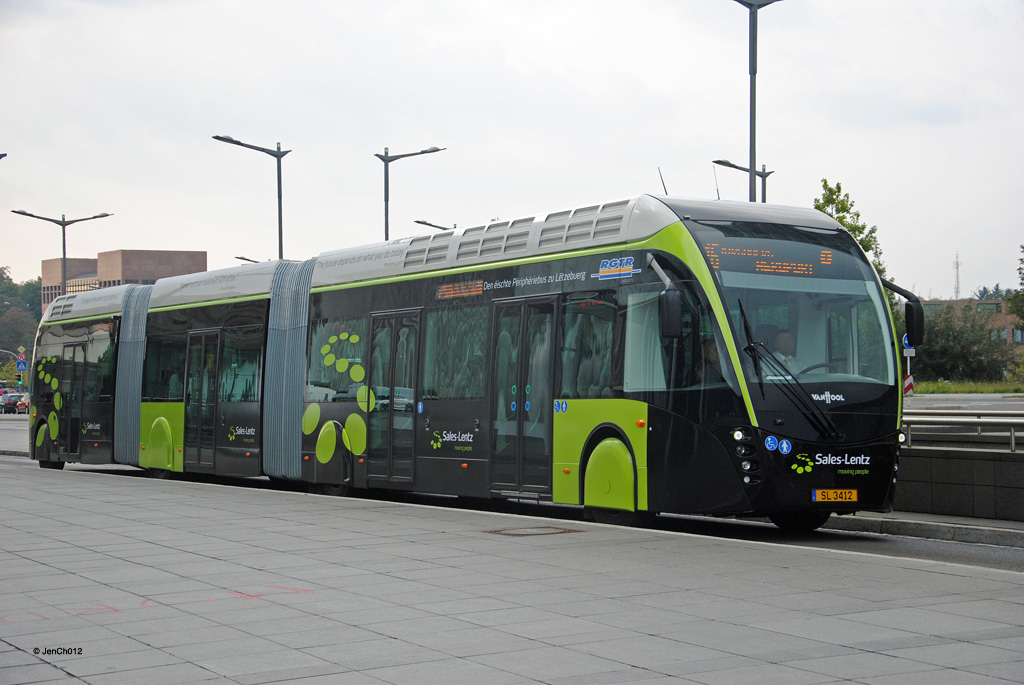 Люксембург, Van Hool Exqui.City 24 Hyb № SL 3412