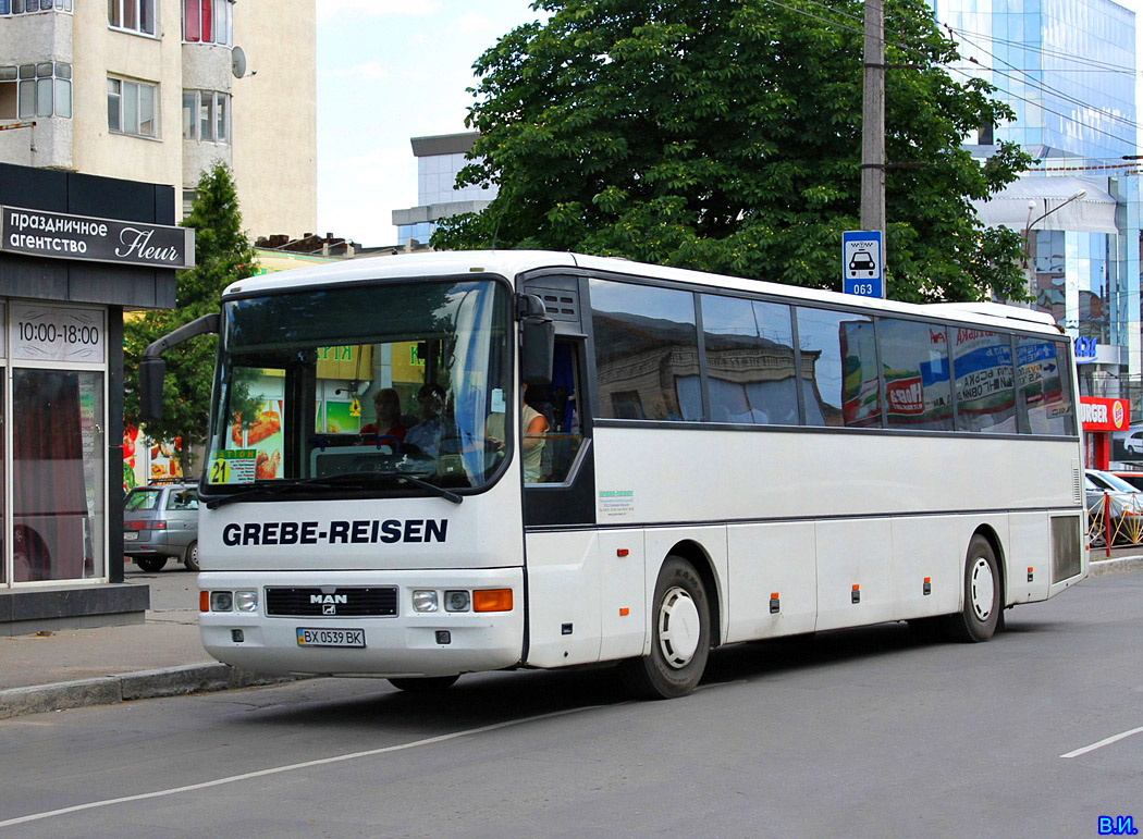 Hmelnickaya region, MAN A01 ÜL313 # BX 0539 BK
