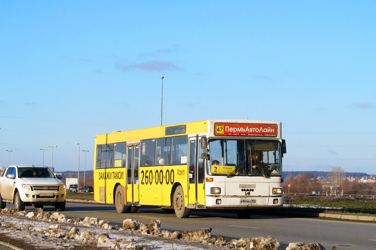 Perm region, MAN 791 SL202 Nr. В 904 ВУ 159