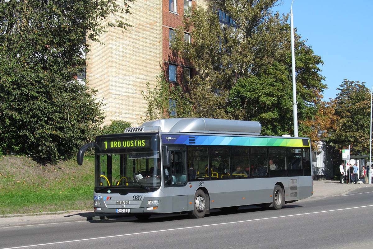 Литва, MAN A21 Lion's City NL273 CNG № 937