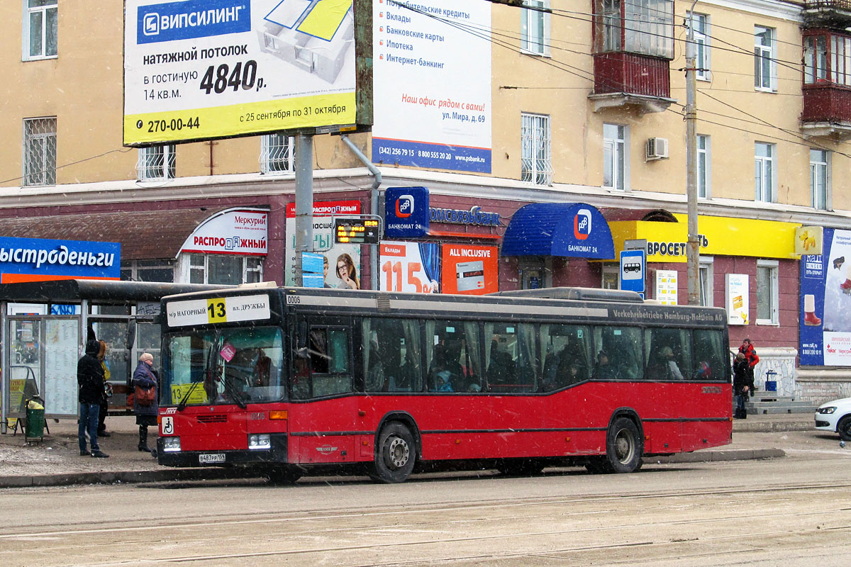 Пермский край, Mercedes-Benz O405N2 № В 487 РР 159