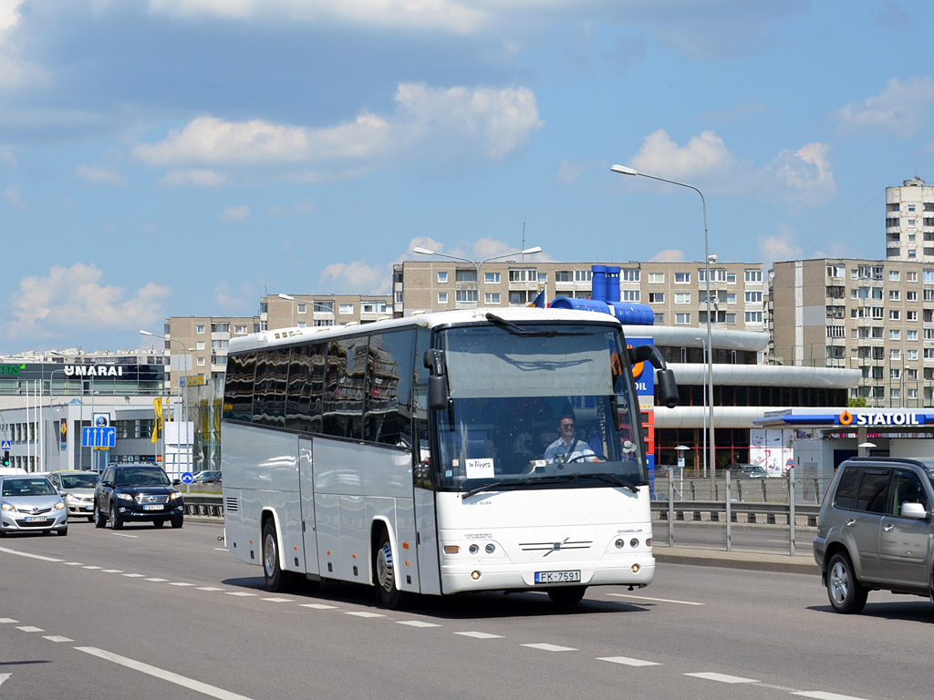 Латвия, Drögmöller EuroComet (Volvo B12-600) № FK-7591