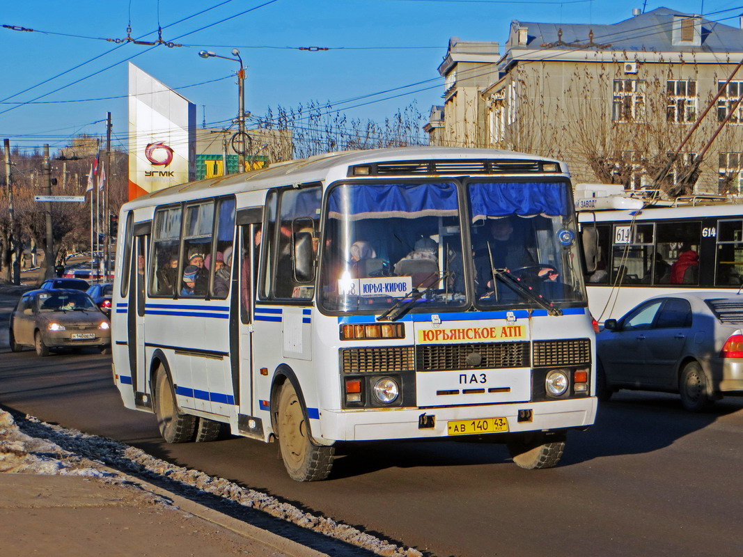 Кировская область, ПАЗ-4234 № АВ 140 43