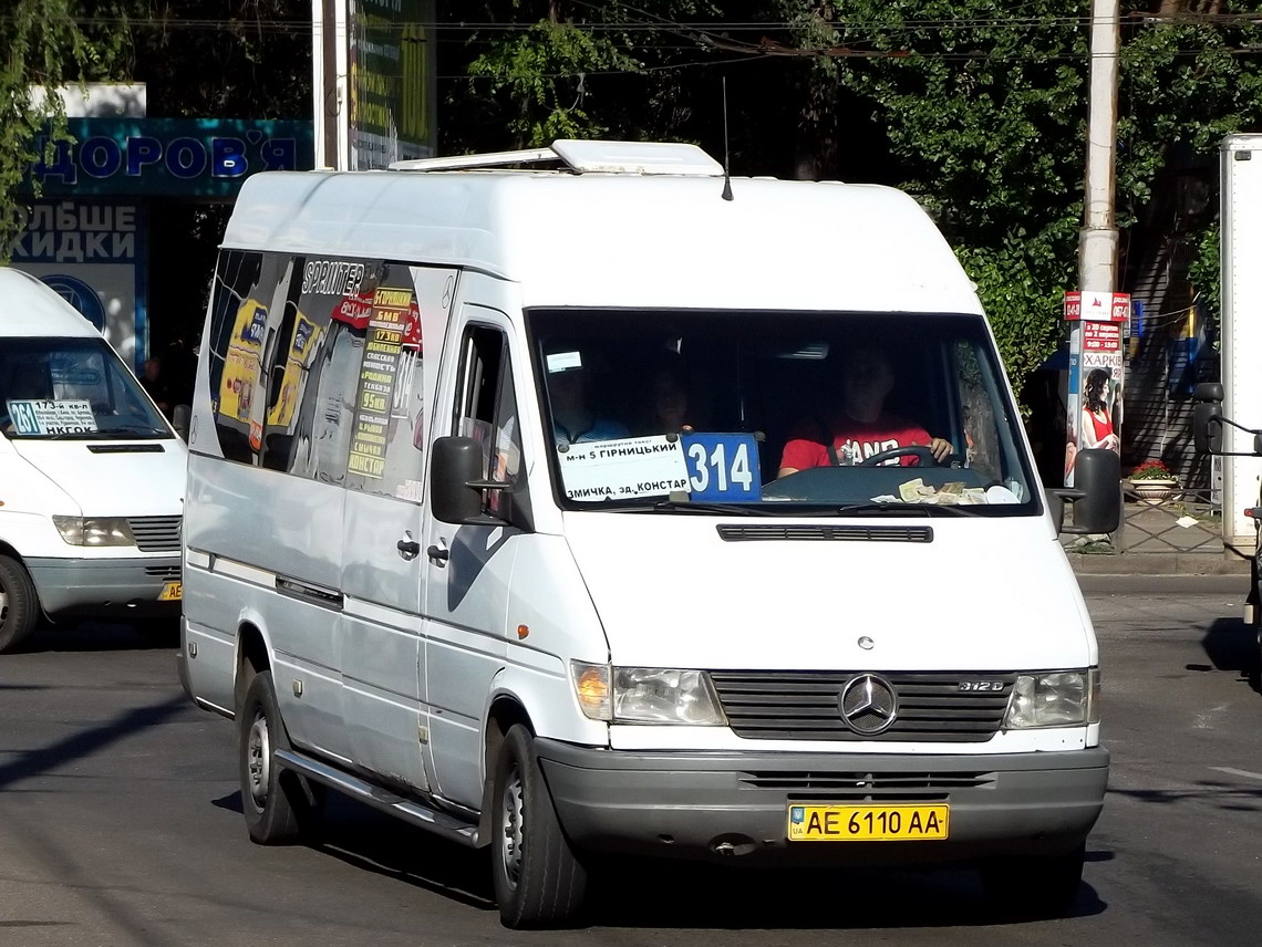 Днепропетровская область, Mercedes-Benz Sprinter W903 312D № AE 6110 AA