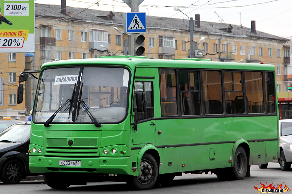 Riazanės sritis, PAZ-320412-05 Nr. Х 653 РВ 62