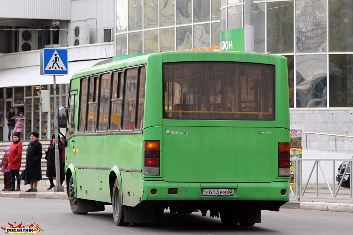 Рязанская область, ПАЗ-320412-05 № Х 653 РВ 62