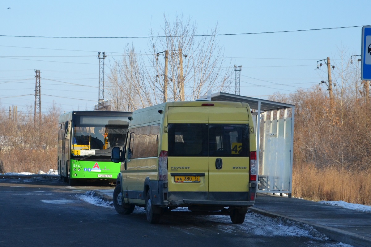 Тюменская область, Нижегородец-2227SK (Peugeot Boxer) № АА 380 72