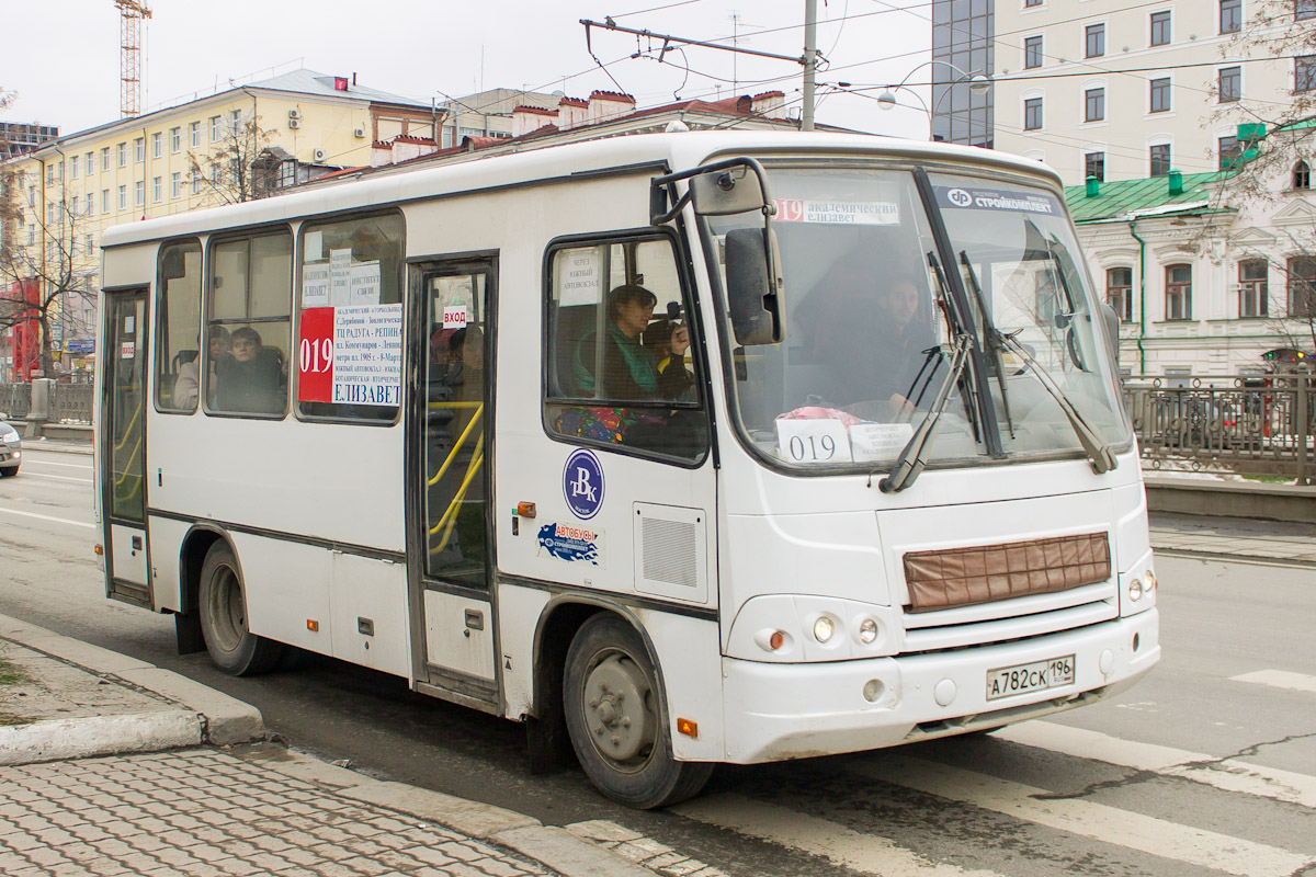 Свердловская область, ПАЗ-320302-08 № А 782 СК 196