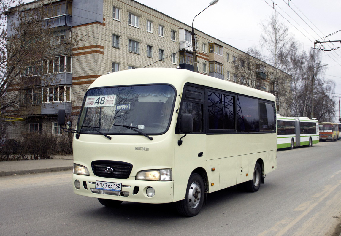 Нижегородская область, Hyundai County SWB (группа ТагАЗ) № М 137 ХА 152