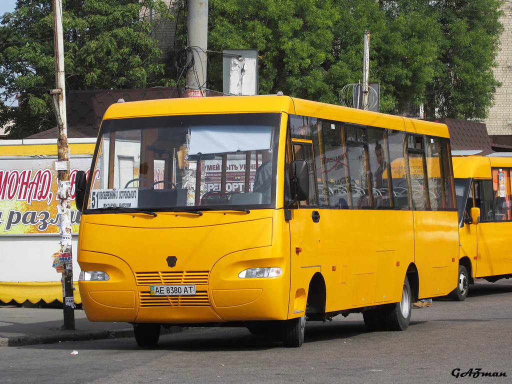 Dnipropetrovská oblast, Ruta 41 č. AE 8380 AT