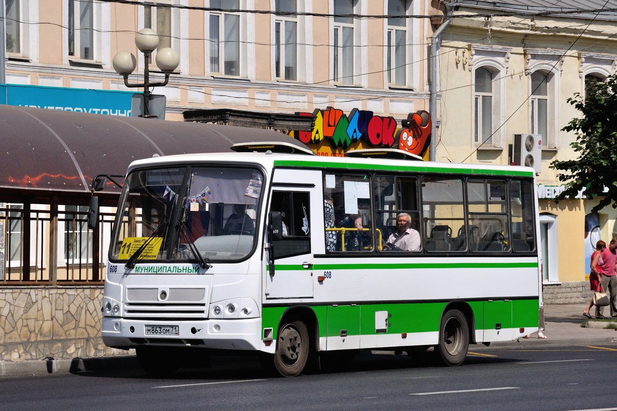 Тульская область, ПАЗ-320402-03 № 608