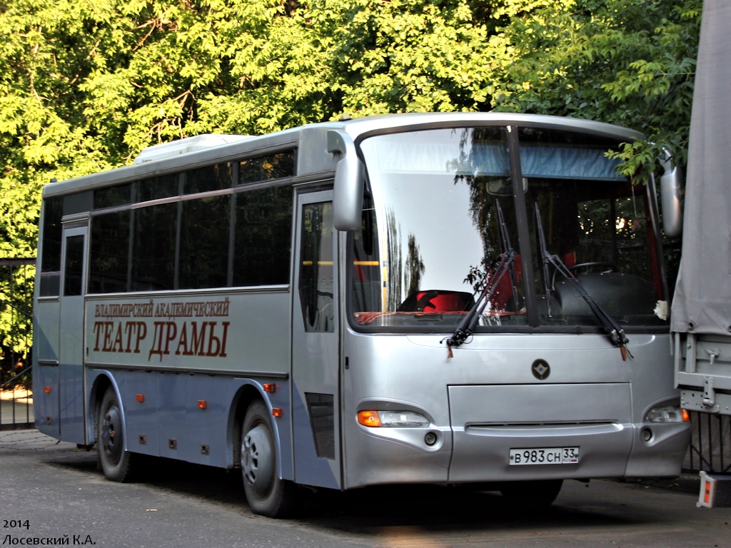 Vladimir region, PAZ-423002-10 Nr. В 983 СН 33