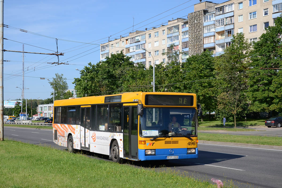 Литва, Mercedes-Benz O405N2 № 496