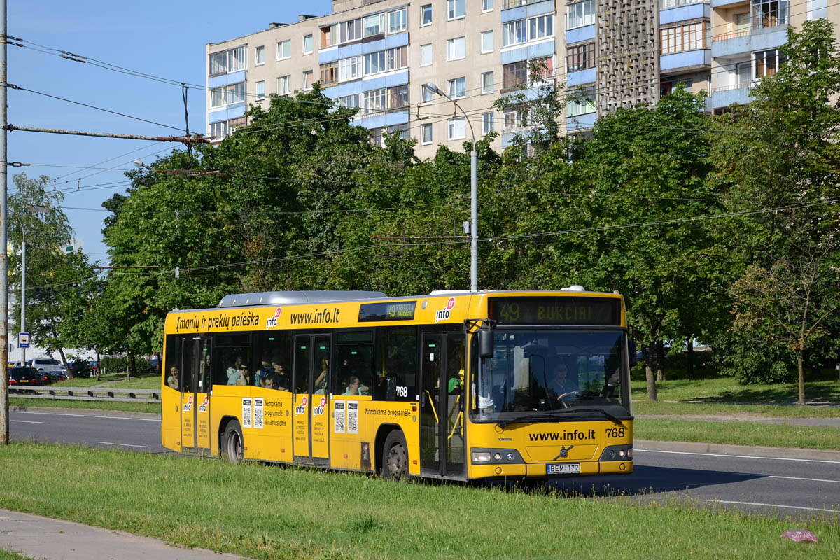 Литва, Volvo 7700 № 768