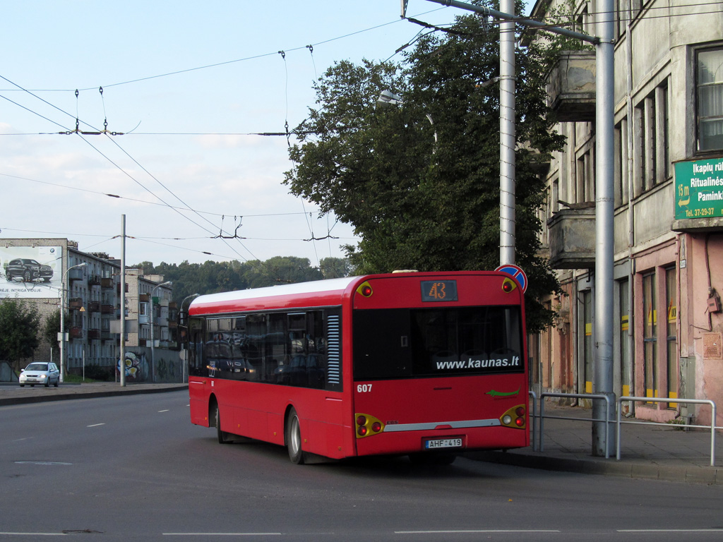 Литва, Solaris Urbino II 12 № 607