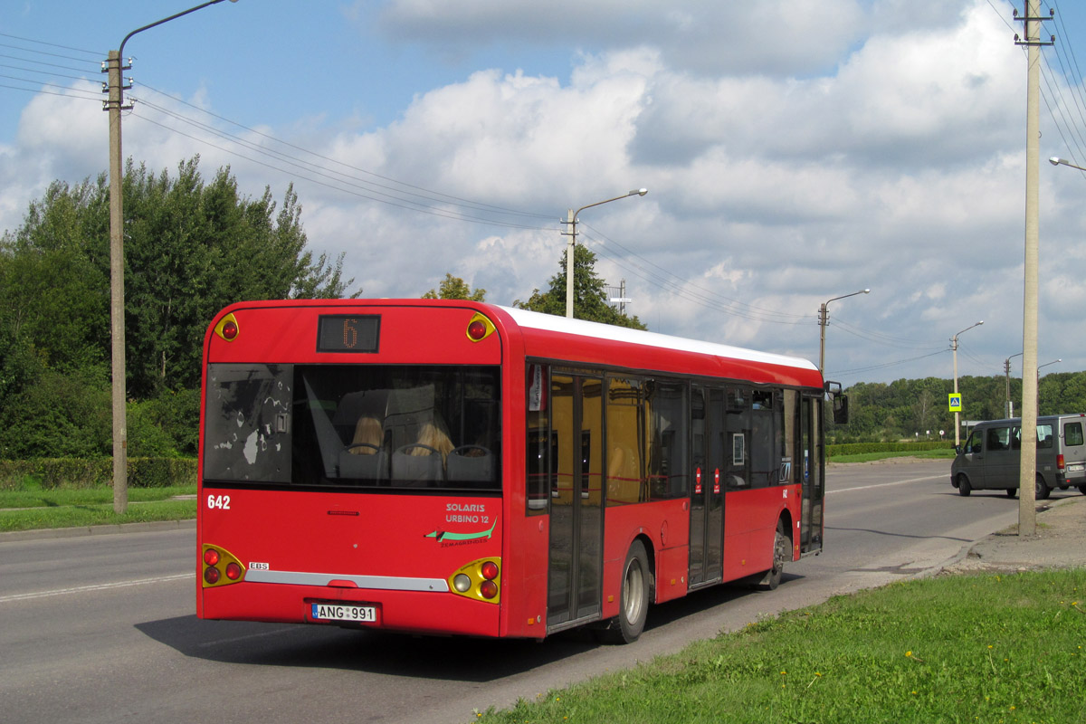 Литва, Solaris Urbino II 12 № 642