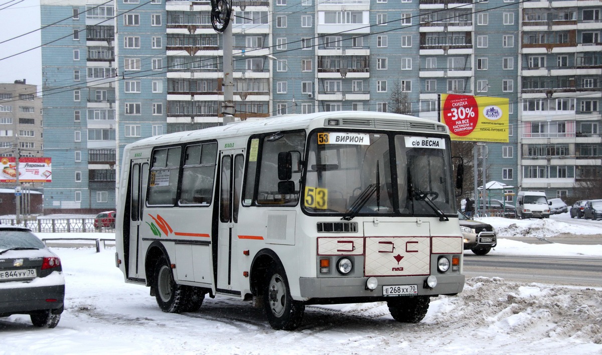 Томская область, ПАЗ-32054 № Е 268 ХХ 70