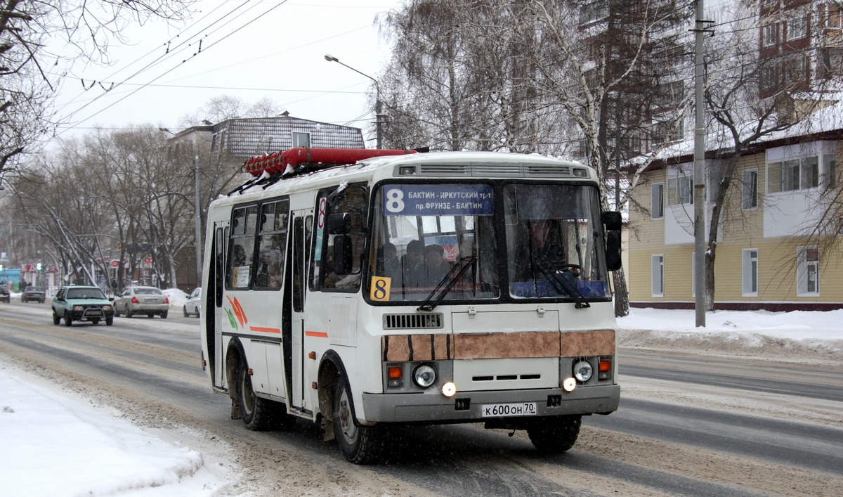 Томская область, ПАЗ-32054 № К 600 ОН 70