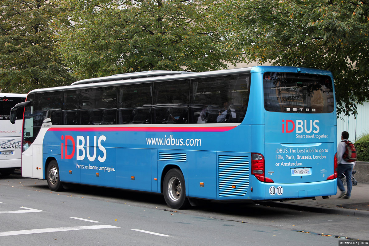 Frankreich, Setra S416GT-HD/2 Nr. 114