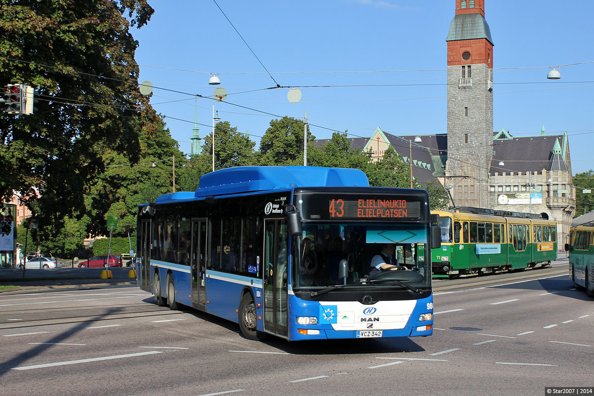 Finland, MAN A26 Lion's City LL NL313-15 CNG Nr. 904