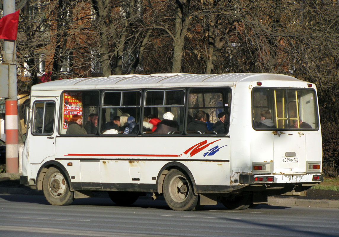 Нижегородская область, ПАЗ-32054 № А 589 ММ 152