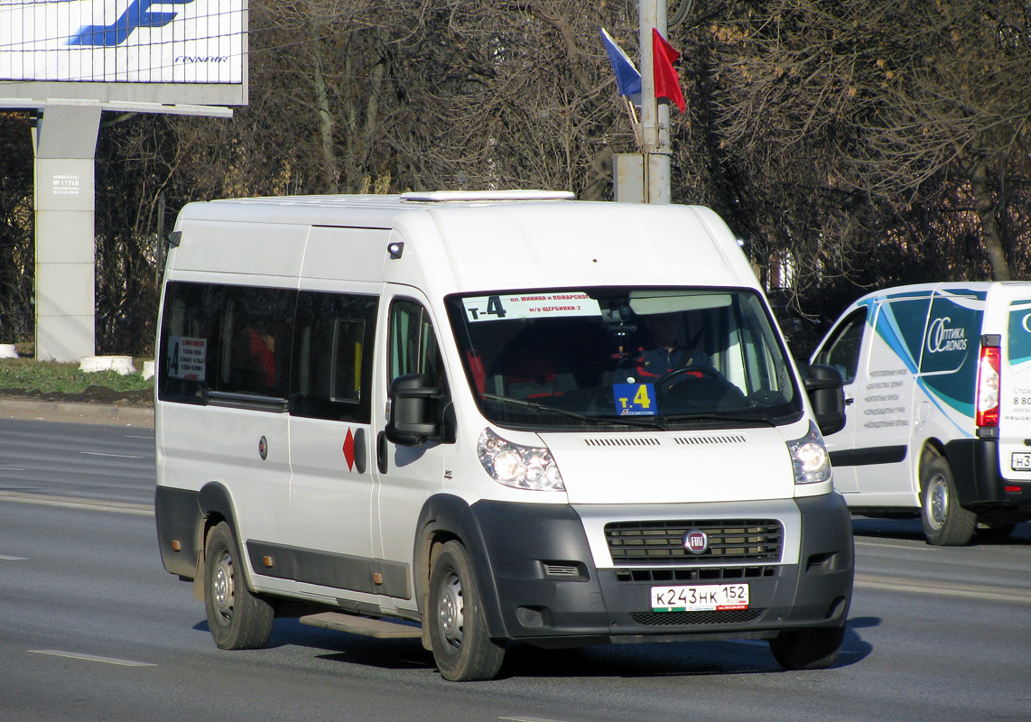 Нижегородская область, Нижегородец-FST613 (FIAT Ducato) № К 243 НК 152