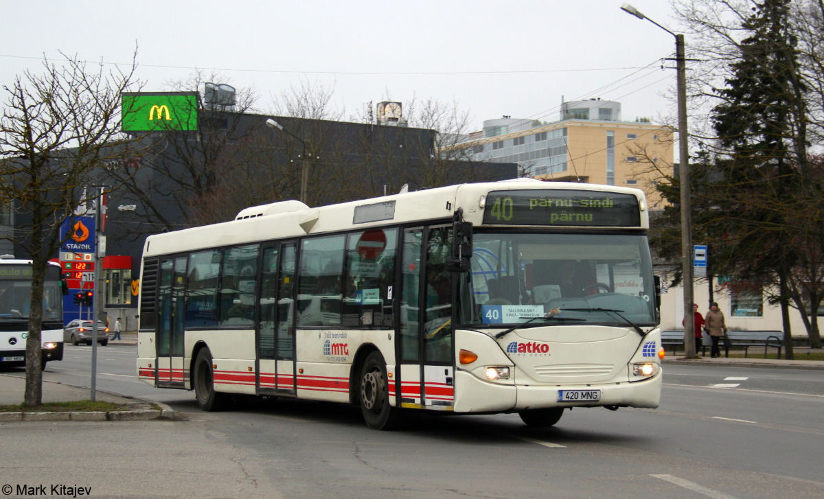 Igaunija, Scania OmniCity I № 420 MNG