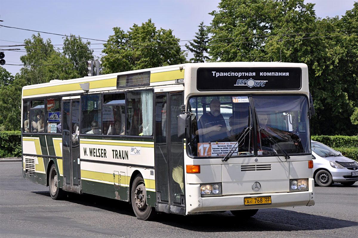 Алтайский край, Mercedes-Benz O405 № АН 768 22