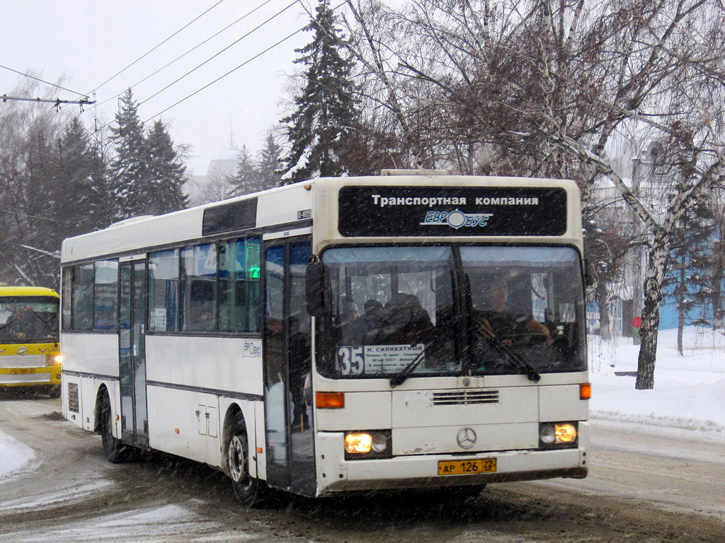 Алтайский край, Mercedes-Benz O405 № АР 126 22