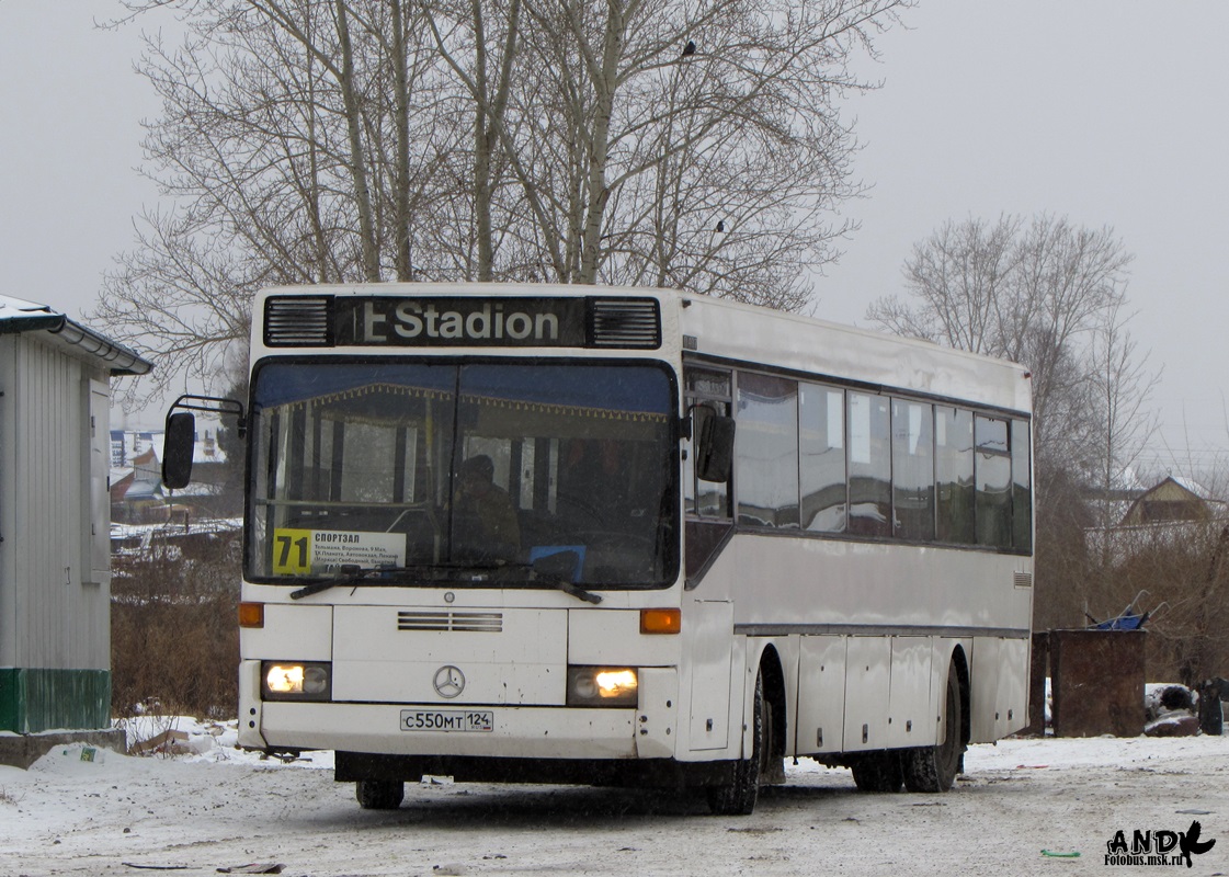 Красноярский край, Mercedes-Benz O407 № С 550 МТ 124