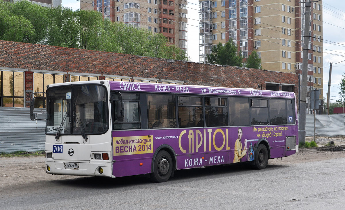 Omsk region, LiAZ-5293.00 № 706