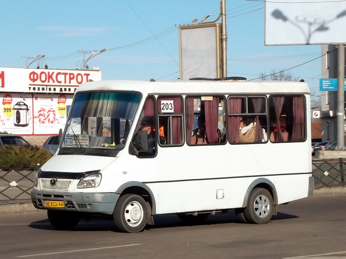 Днепропетровская область, БАЗ-2215 "Дельфин" № AE 8226 AA