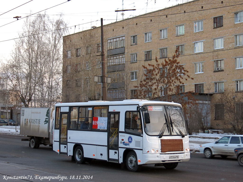 Свердловская область, ПАЗ-320402-05 № В 721 ЕМ 196