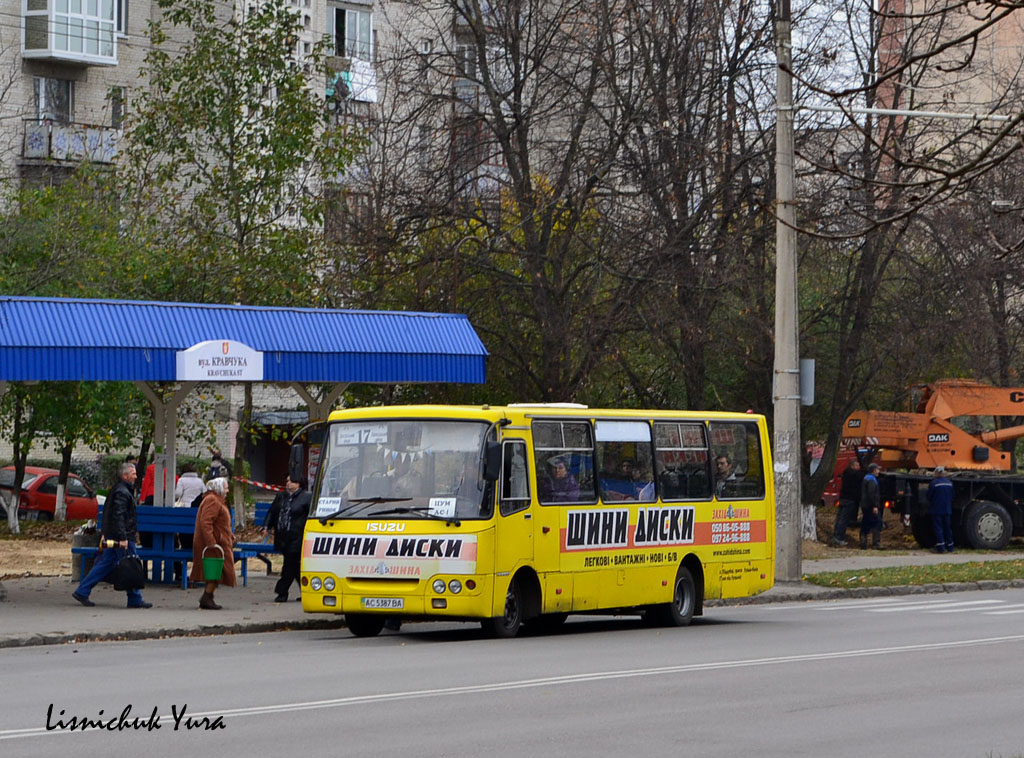 Волынская область, Богдан А09302 № AC 5387 BA