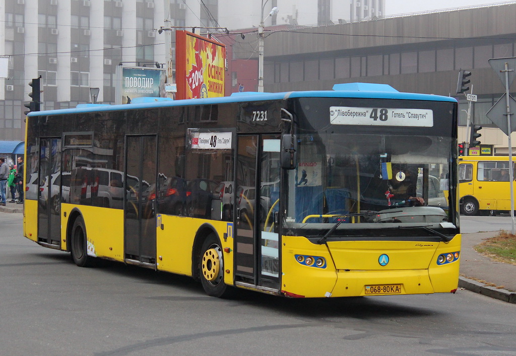 Киев, ЛАЗ A183D1 № 7231