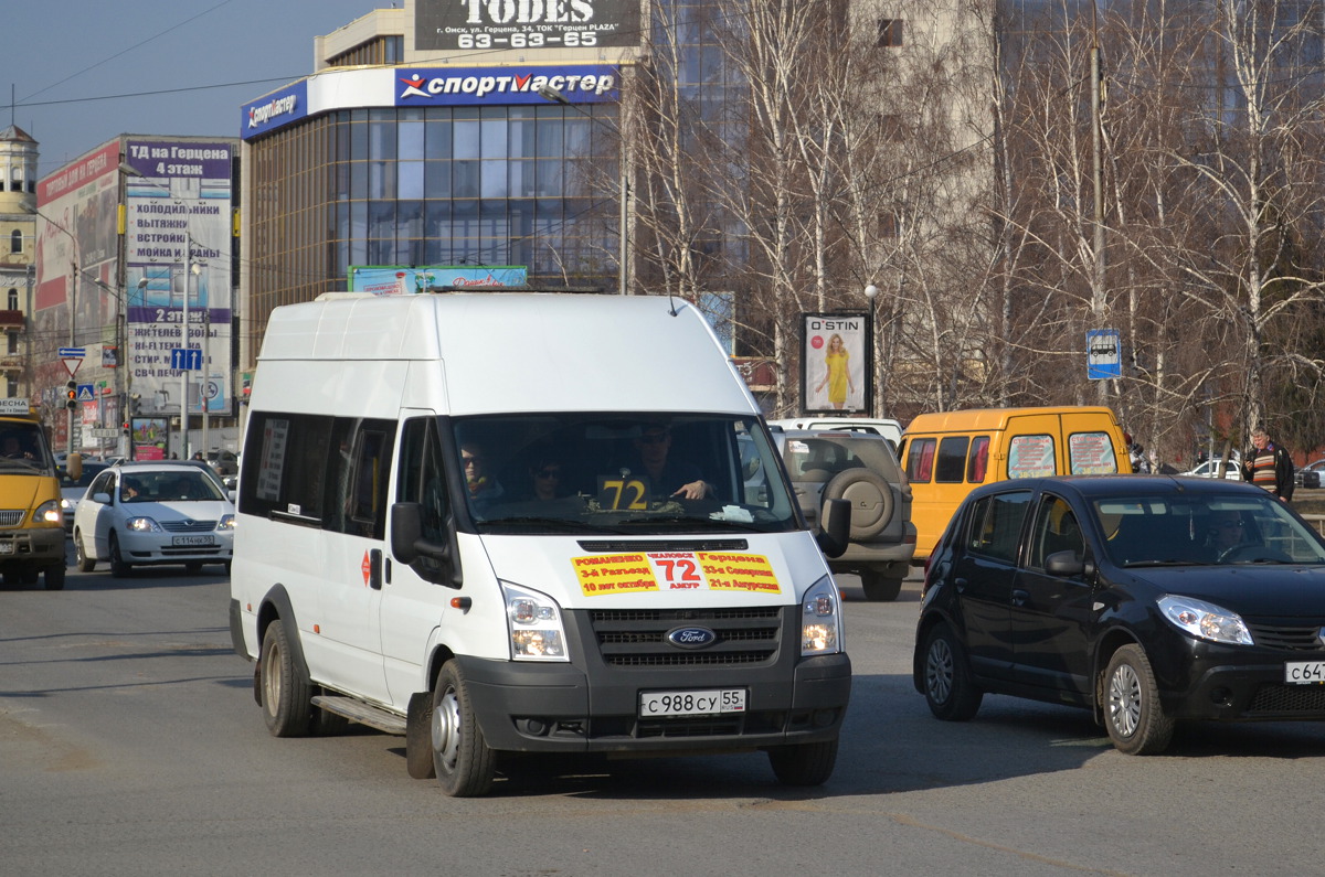 Омская область, Промтех-224326 (Ford Transit) № С 988 СУ 55