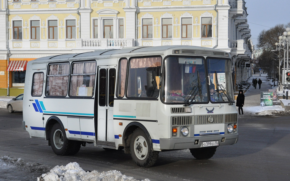 Омская область, ПАЗ-32053 № О 399 ЕО 55