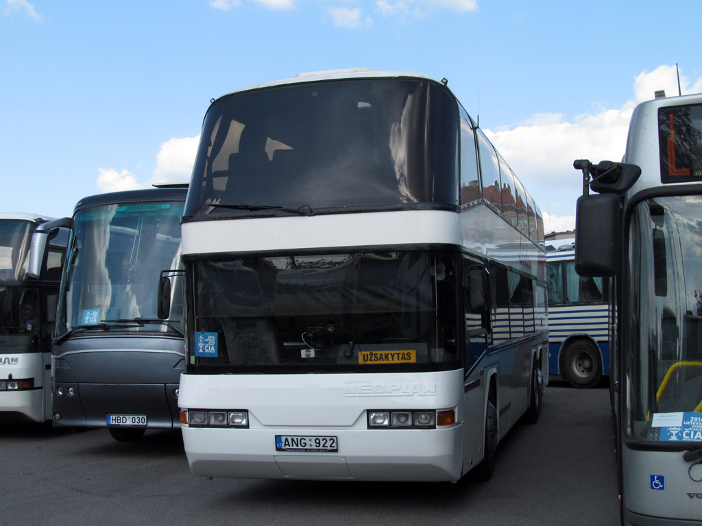 Литва, Neoplan N122/3 Skyliner № ANG 922; Литва — Праздник песни 2014