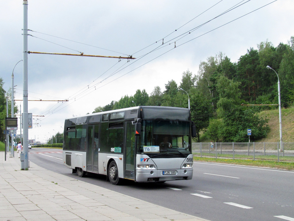 Литва, Neoplan N4407 Centroliner № 592