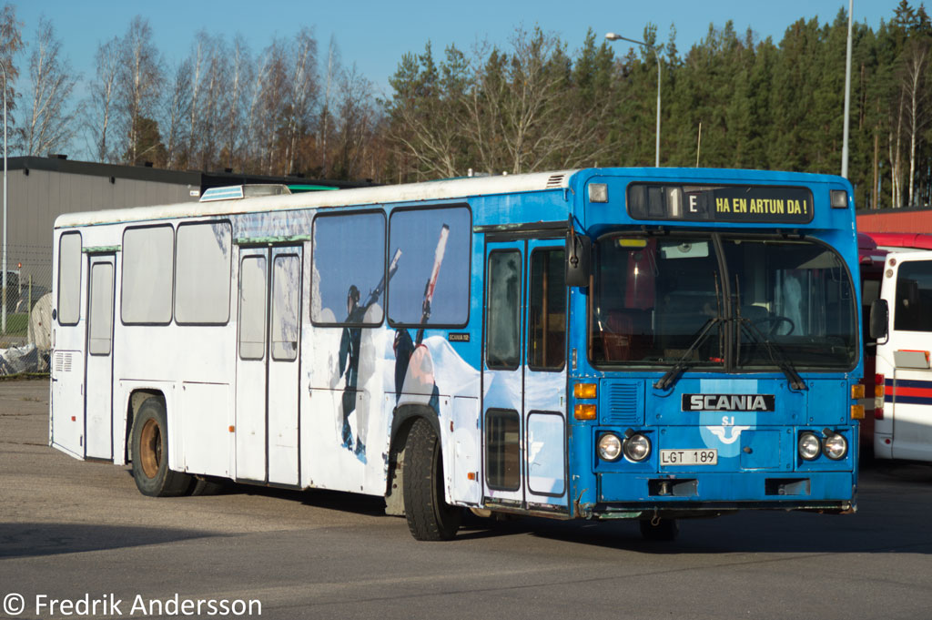 Швеция, Scania CR112 № LGT 189