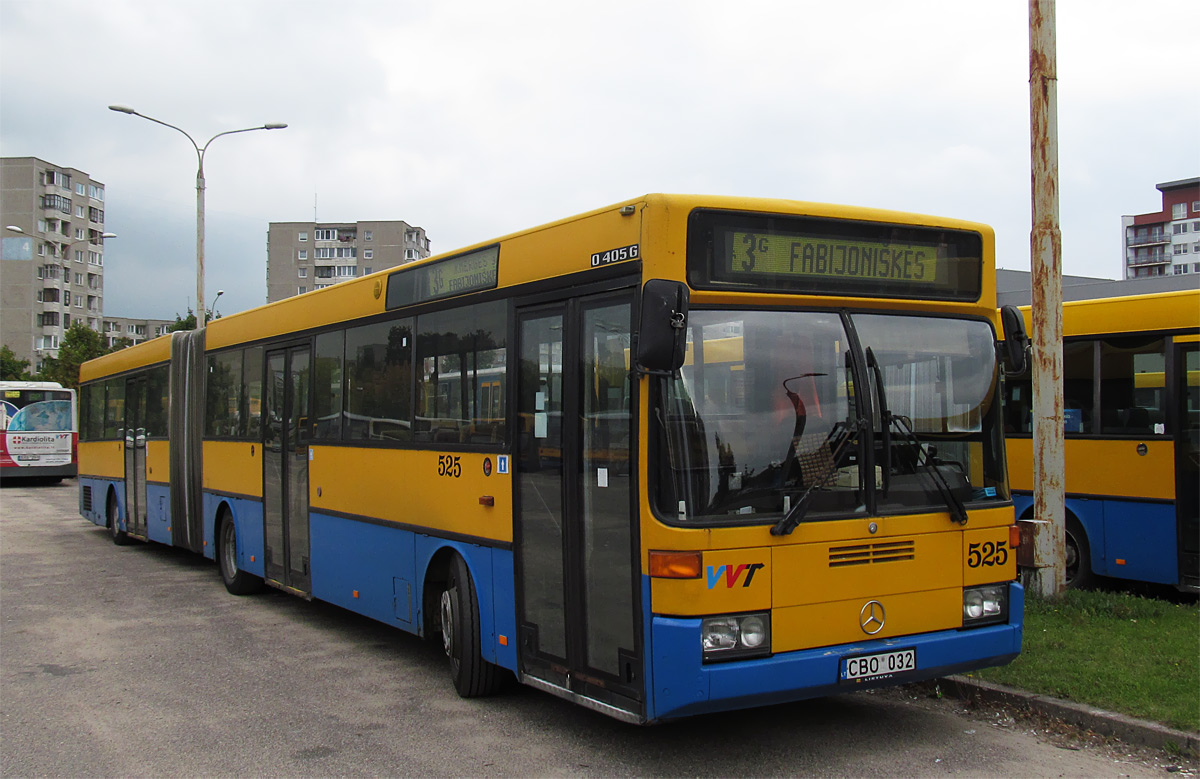 Литва, Mercedes-Benz O405G № 525