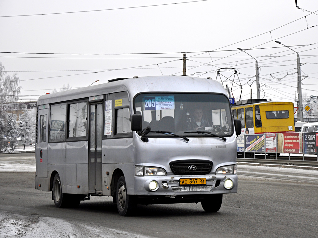 Алтайский край, Hyundai County LWB C11 (ТагАЗ) № АО 347 22